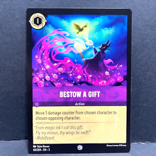 2024 DISNEY LORCANA INTO THE INKLANDS BESTOW A GIFT 60/204 COMMON (NON-FOIL)