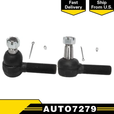 Juego de 2 piezas de extremo de varilla de dirección izquierda derecha para Peterbilt 282 Foto 1 de 4