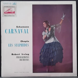 HMV CSD 1271 ED 1 AUS PRES SCHUMANN CARNAVAL CHOPIN SYLPHIDES COLIN DAVIS P.O. - Foto 1 di 3