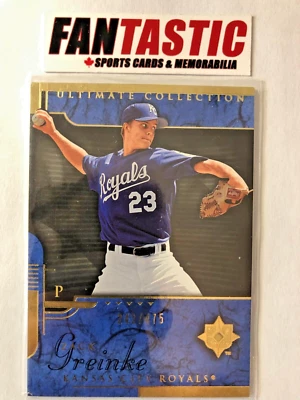 2005 Upper Deck Ultimate Collection #100 Zack Greinke /475 Kansas City Royals - Image 1 of 2