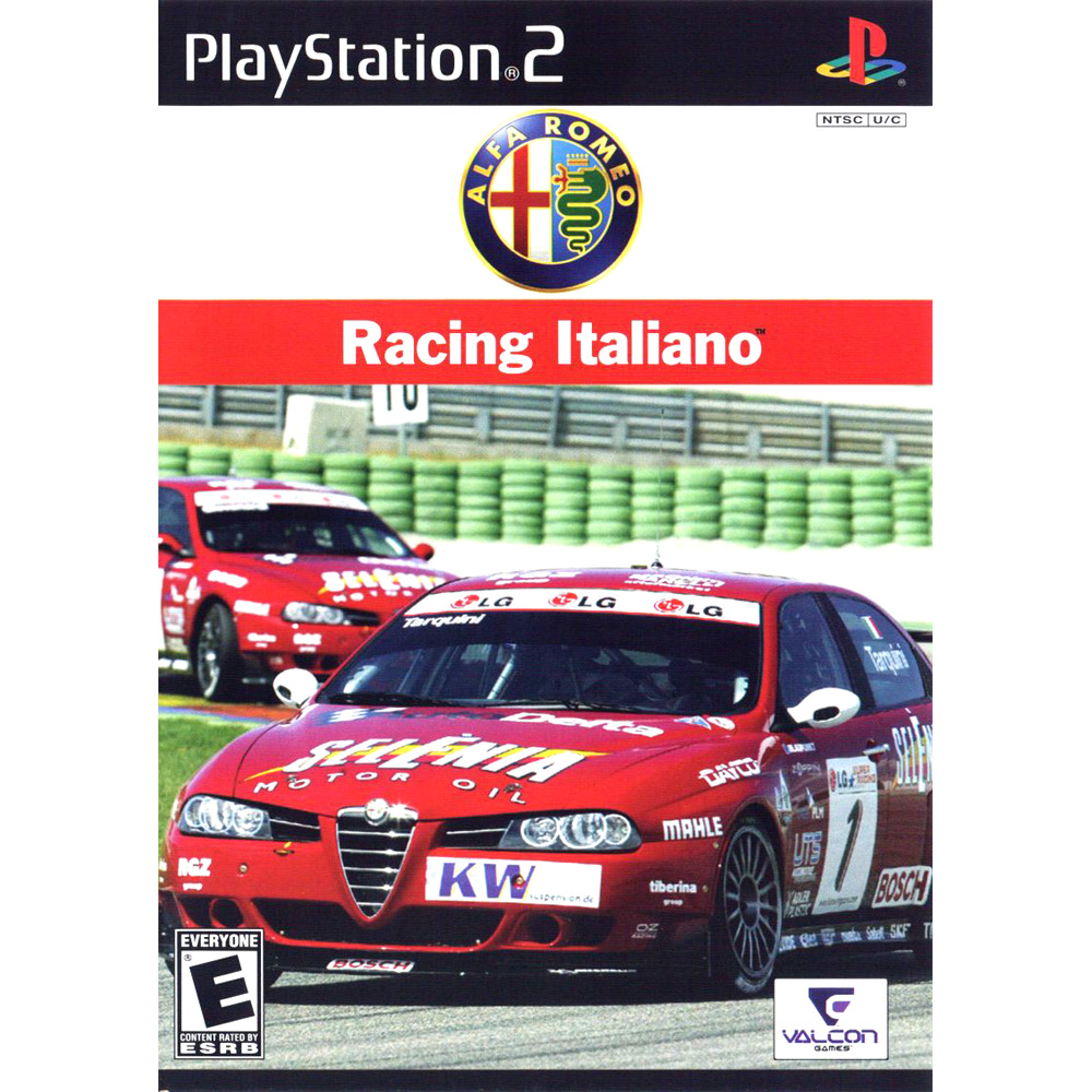 Alfa Romeo Racing Italiano - PS2 (Playstation 2) Complete, CIB, Manual includ...