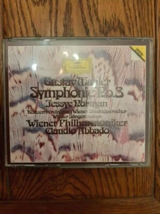 Gustav Mahler - Symphony No.3 . Claudio Abbado . 2xCD BOX , DG 410 715-2 . NM - Imagen 1 de 5