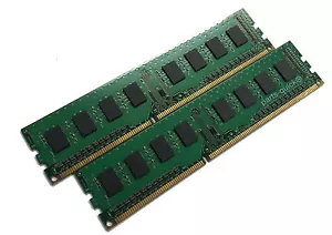 Samsung Micron 8GB 2X4GB 1RX8 PC3-12800U DDR3 Desktop PC RAM Memory Dell/HP - Picture 1 of 1