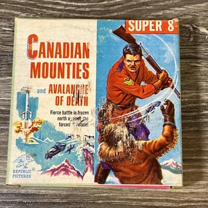 Vintage Canadian Mounties Avalanche of Death Super 8 Shrink Wrapped Sealed - Picture 1 of 3