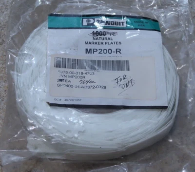 Lote de (20) Placas de Montaje de Cable y Accesorios PANDUIT MP200-R Foto 1 de 2