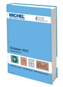 MICHEL Briefmarken Katalog Südasien 2022 (Ü 8.1) NEU - Bild 1 von 3