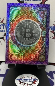2024 Cardsmiths Currency Series 3 Amethyst BITCOIN /49 ALPHA #1 - Picture 1 of 4