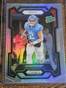 2024 Panini Draft Picks #147 Jaxson Dart RC Rookie Rated Prospect Silver Prizm - Bild 1 von 2