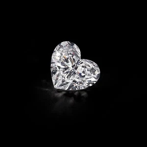Loose 2.00 Carat Heart Cut Natural D Color Lab Grown CVD Diamond VVS1 Certified - Picture 1 of 11