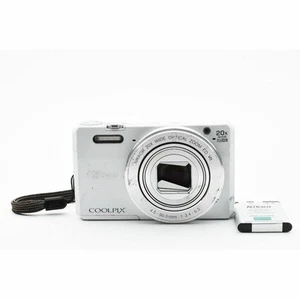 Excellent Nikon COOLPIX S7000 16.0MP 20x Digital White w/Battery - Picture 1 of 10