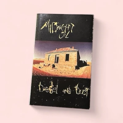 Midnight Oil Diesel And Dust Cassette Tape 1988 Columbia Records Vintage Foto 1 de 4