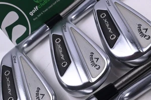 Callaway Apex Pro 24 Irons / 5-PW / Regular Flex Aerotech Steelfiber i80 CW - Picture 1 of 7