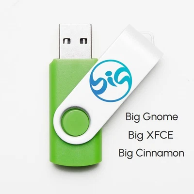 Chiavetta USB con BigLinux - Tutte le versioni (Gnome, XFCE, Cinnamon) - Imagen 1 de 4