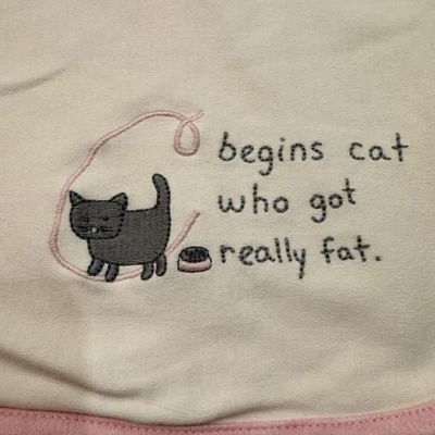 Manta Layette Vintage 2003 Gymboree “Sopa de Letras” - Talla Única Foto 1 de 4