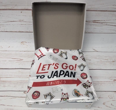 Let's Go to Japan Kickstarter tigelas de cerâmica cachecol fita presente cartões postais AEG - Imagem 1 de 4