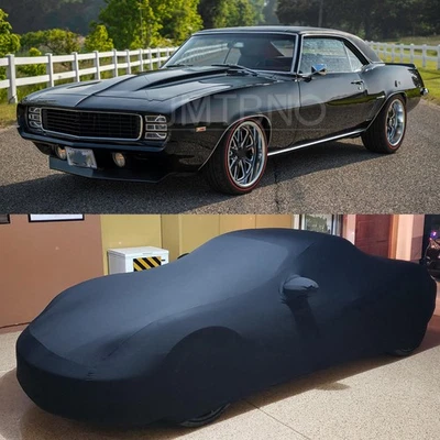 Cubierta de auto interior satinado elástico a prueba de polvo arañazos para Chevrolet Camaro 1967-1969 Foto 1 de 4