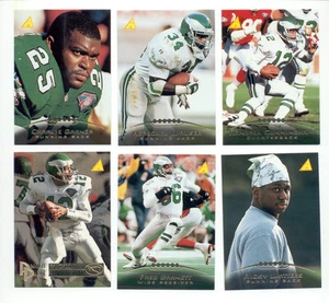 Juego Pinnacle Philadelphia Eagles 1995 Randall Cunningham Herschel Walker Garner - Imagen 1 de 1