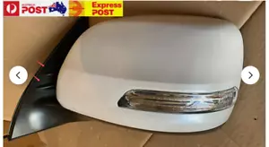 NEW Left Electric Mirror for TOYOTA PRADO 150 SERIES 08/13-2020 White auto fold - Picture 1 of 6