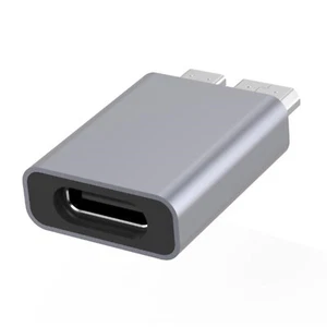 USB Type C 3.1 Female to USB 3.0 Micro B Male Data Sync HDD Adapter Connector - Picture 1 of 12