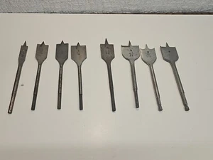 Juego de 8 brocas de taladro de madera, hechas en Japón y otros/usadas - Imagen 1 de 11