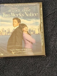 Two Weeks Notice (DVD) Sandra Bullock, Hugh Grant FS NEW - Picture 1 of 2