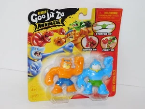 Goojitzu Minis Thrash Tygor Shark Tiger Versus Pack Squishy Stretchy Toy Gift - Picture 1 of 7