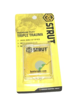 Strut Triple Trauma Turkey Call Diaphram Premium Flex Hunter Specialties  - Image 1 of 3