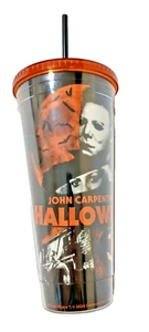 John Carpenter’s HALLOWEEN - Ufficiale Horror Raro - Bicchiere 32 once - NUOVO 2024 - Foto 1 di 4