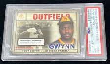 2008 SP Legendary Cuts Memorable Moments 1/1 Tony Gwynn #192 HOF PSA 7 POP 1