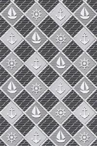 Alfombra de baño revestimiento de espuma suave alfombra de espuma suave 130 cm Aqua Nova 562-D negro  - Imagen 1 de 1