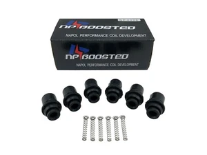 FITS Toyota Supra LQ9 Ignition Coil Rubber Boots Springs Conversion 1JZ 2JZGTE - Picture 1 of 4