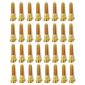 Kryptonite Death Grip Zinc Plated Wheel Studs For 2001-2010 GM 2500/3500 HD - Picture 1 of 2