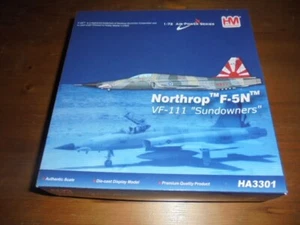 HOBBY MASTER HA3301 1/72 NORTHROP F-5N TIGER II VFC-111 "SUNDOWNERS" AGRESOR - Imagen 1 de 8
