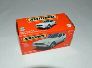 MATCHBOX 2021 METAL GRABAG - 1976 HONDA CVCC WHITE - Picture 1 of 3