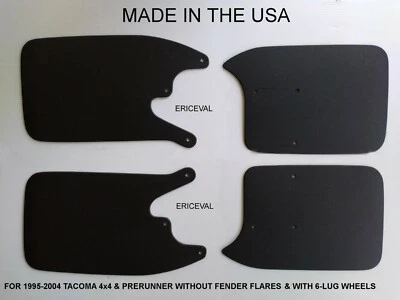  Abas protetoras de lama Tacoma 4x4 e Prerunner para 1995-04 equipadas sem alargadores OEM - Imagem 1 de 4