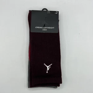 Nike Jordan Kids' Dip Dye Crew Socks 2 Pack Size 5Y-7Y NEW - Picture 1 of 6