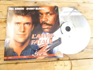 L'ARME FATALE 2 VF PAL LASERDISC LD MEL GIBSON DANNY GLOVER - Picture 1 of 6
