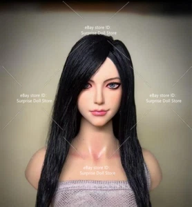 1:6 Female Head Sculpt Beauty Girl Carved For 12" PH TBL JO UD Figure Body Toys - Picture 1 of 5