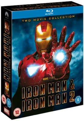 Iron Man 1 & 2 Double Pack Blu-ray Robert Downey Jr. (2010) - Image 1 of 2