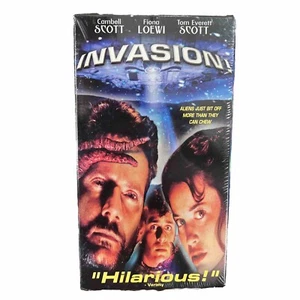 INVASION VHS Cambell Scott PROMO SCREENER Sci-Fi Rare - Picture 1 of 6