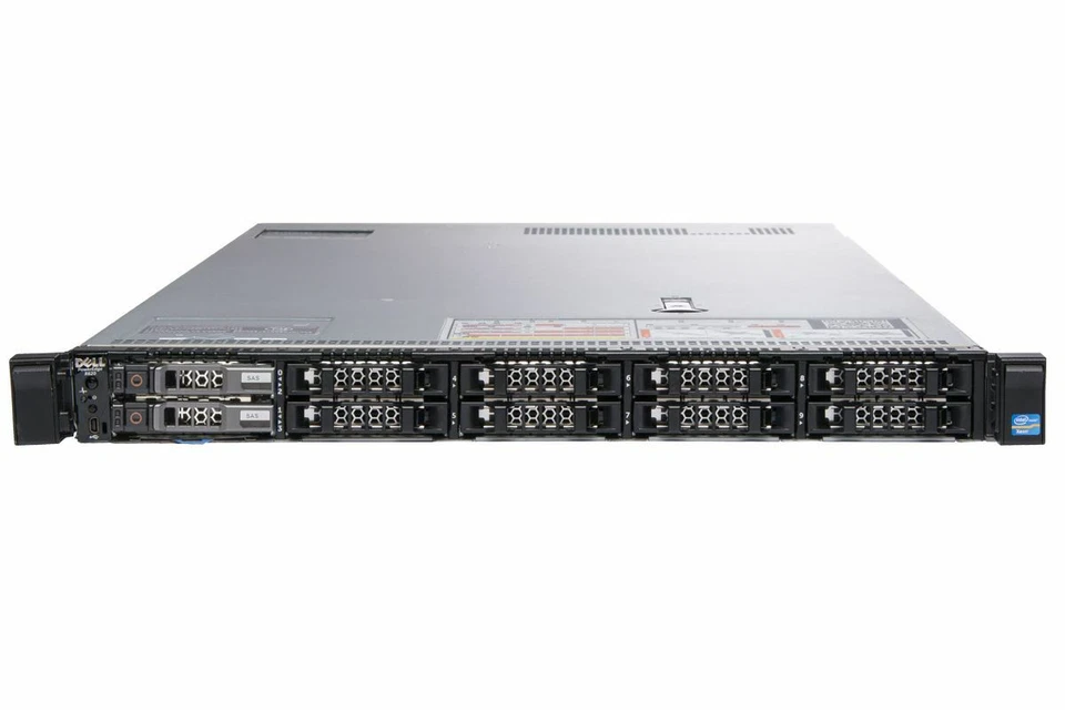 Dell PowerEdge R620 2x 8C E5-2650v2 2.6Ghz 256GB Ram 2x 300GB HDD 1U Rack Server - Image 1 of 1
