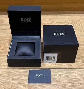 Original Original Hugo Boss Uhr Präsentationsbox Etui mit Booklet - Bild 1 von 5