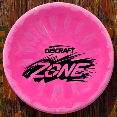 Sello Discraft ESP Zone Pink Swirl negro Old School Pro D 176 gramos NUEVO Foto 1 de 2