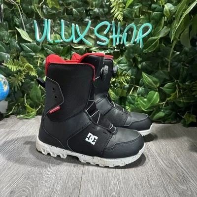 Botas de snowboard DC Scout BOA 2022 con cordones suaves flexibles jóvenes 6/mujeres 7,5 Foto 1 de 4