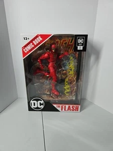 Mcfarlane DC Direct - Page Punchers The FLASH 7” Action Figure & Comic NIP - Picture 1 of 2