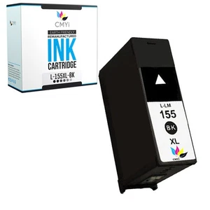 CMYi 155XL Black Ink Cartridges Lot For Lexmark Printers - Picture 1 of 38