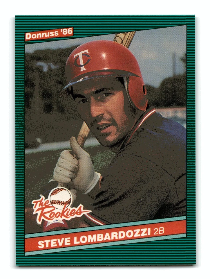 Steve Lombardozzi 1986 Donruss The Rookies #18 Minnesota Twins Mint - Image 1 of 2