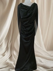 Nicole Miller Long Night  Dress ,black, Size 12 - Picture 1 of 3