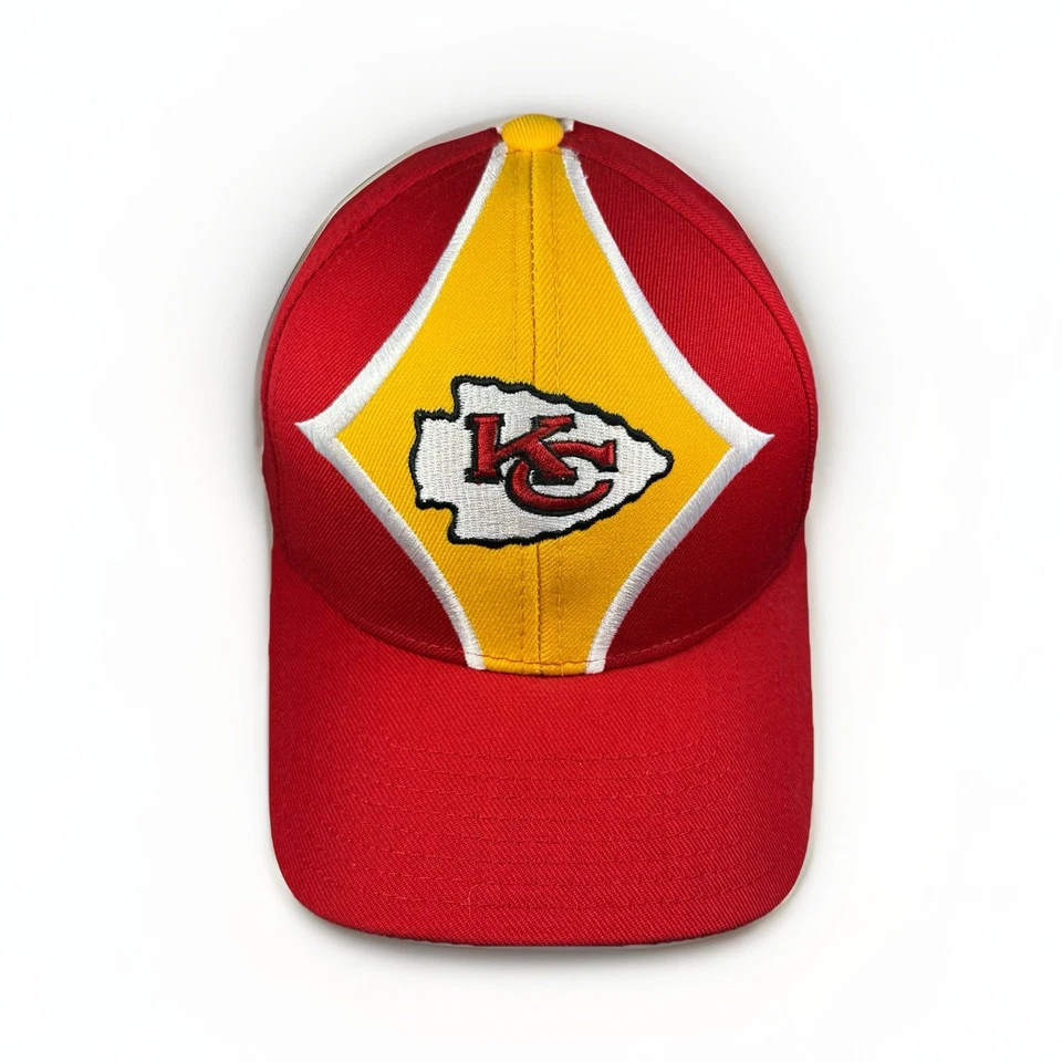Gorra de colección Kansas City Chiefs STARTER mezcla de lana con tirantes NFL ProLine gorra Foto 1 de 4