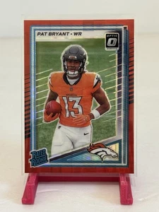 2025 Donruss Optic Preview - Pat Bryant #336 - RED PANDORA - Rated Rookie  - Picture 1 of 2
